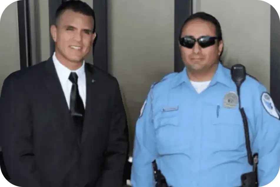 Security Guards American Security Force officers providing security services in uniform and suits